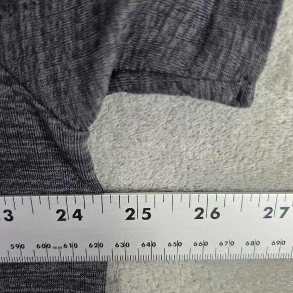 Mens Russell Training Fit Heathered Gray T Shirt Short Sleeve Nylon Blend 2XL - Picture 4 of 6